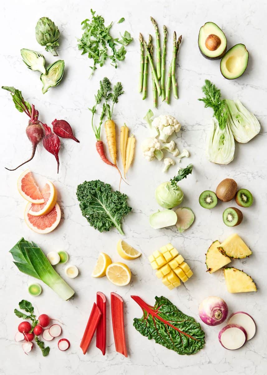 Spring Fruits & Vegetables